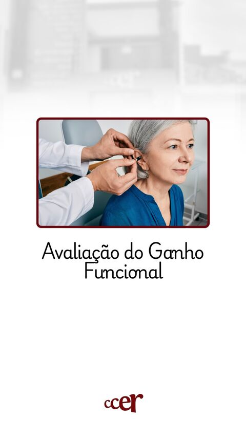 Avaliação do Ganho Funcional — CCER Anápolis